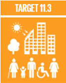 Ensure inclusive and sustainable urbanization.